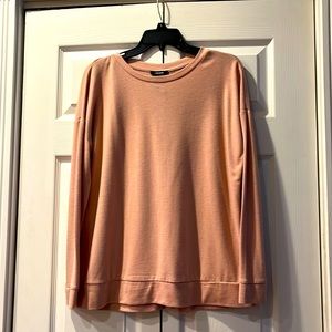 pink sweater and blue sweater